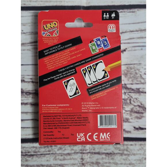 Three (3) Packs of Uno Cards-Uno Emoji, Get Wild 4 Uno & Uno Flip, All New - Picture 7 of 7